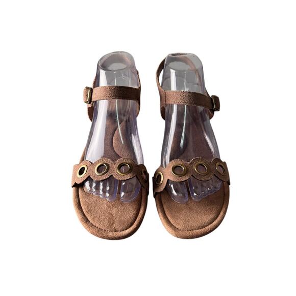 Koolaburra by UGG Womens Leira Heeled Buckle Sandal, Amphora, Size 9.5 - Picture 3 of 10